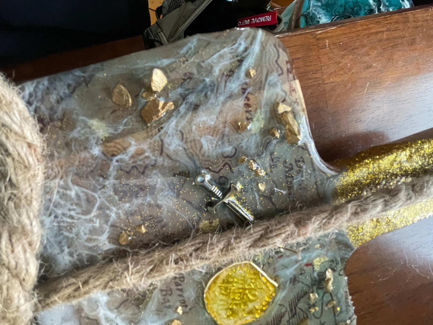 Pirate Treasure Map Charcuterie Board