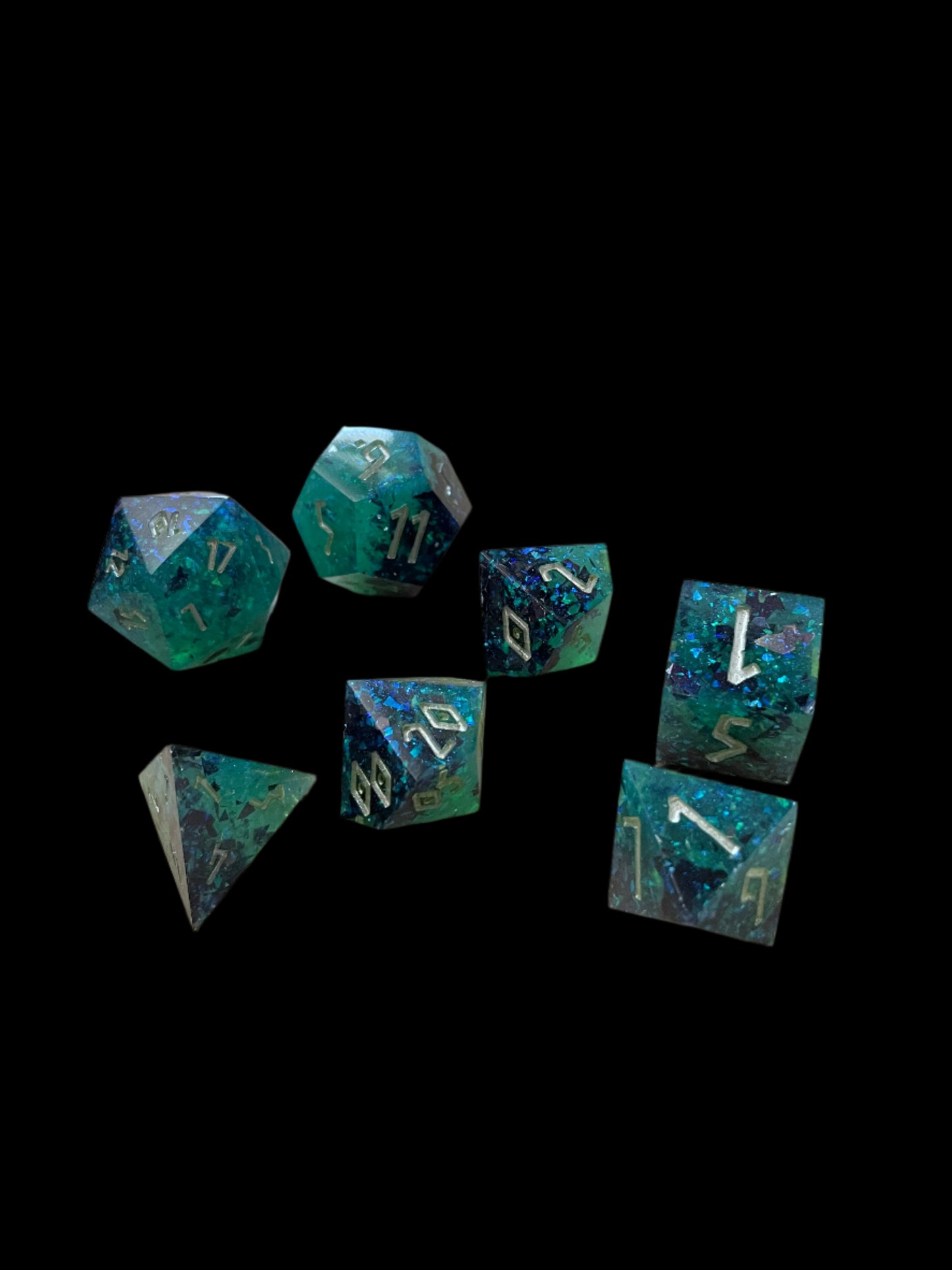 Handmade Set of Role Playing Dice