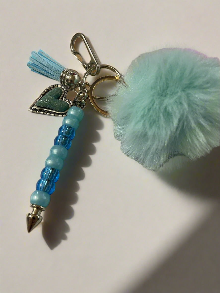 Keychain with beautiful Heart pendent