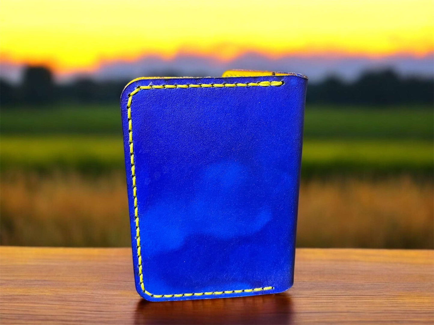 Handmade Nuclear Shelter Card Wallet