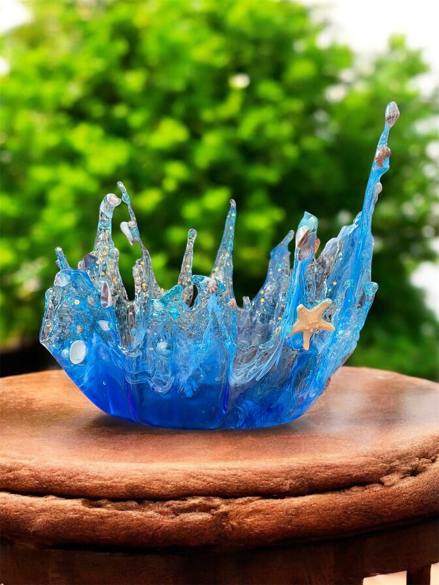 Resin Ocean Wave Splash