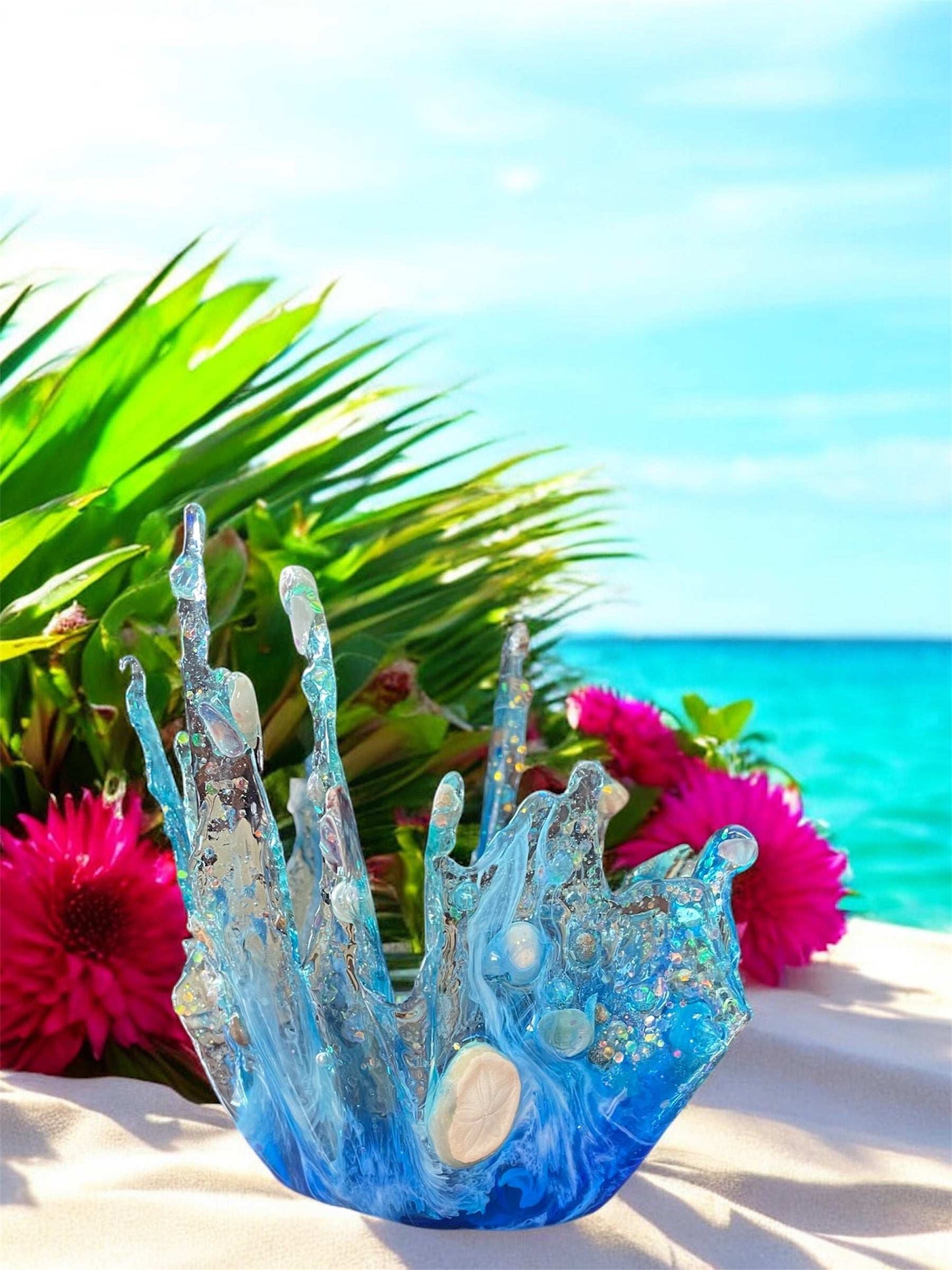 Resin Wave Splash