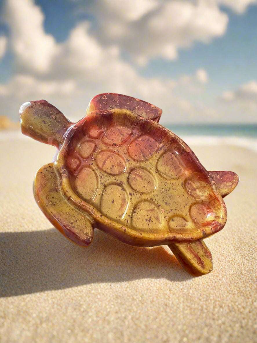 Sunburst Turtle Dish