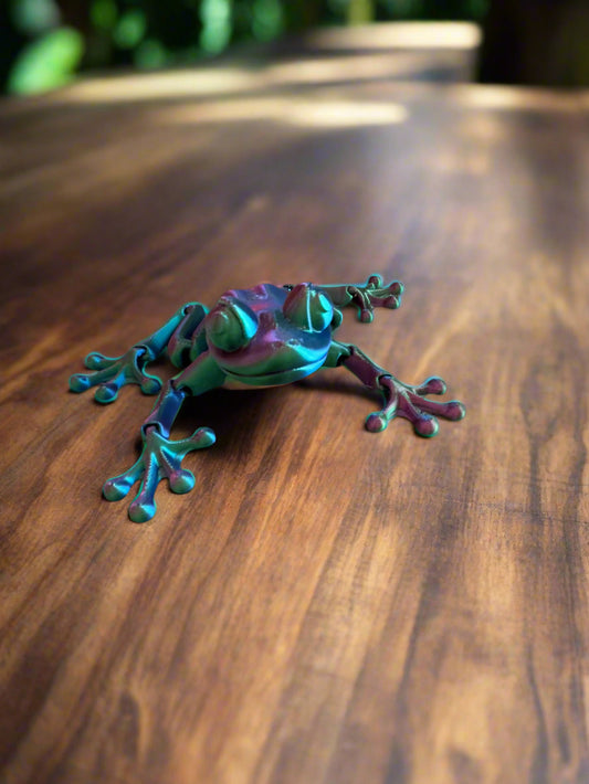 Frog 3D Printed color shift