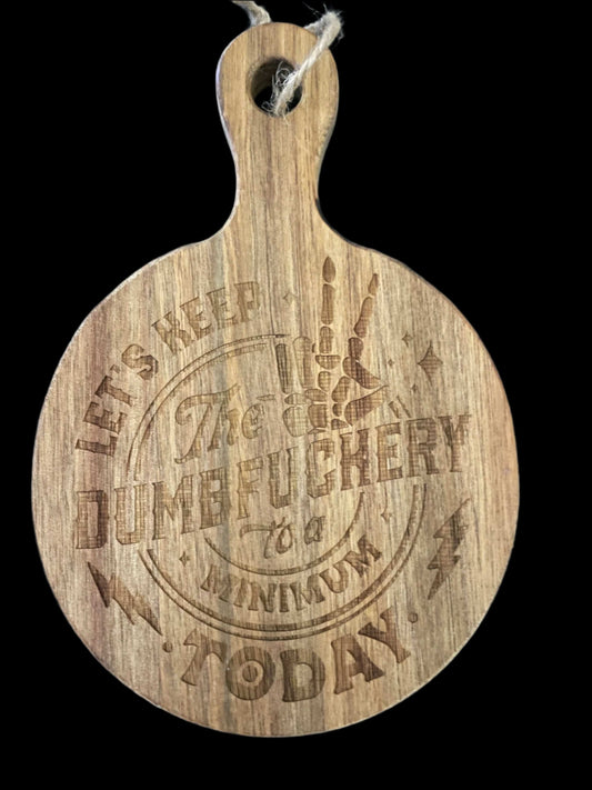 Snarky mini cutting board