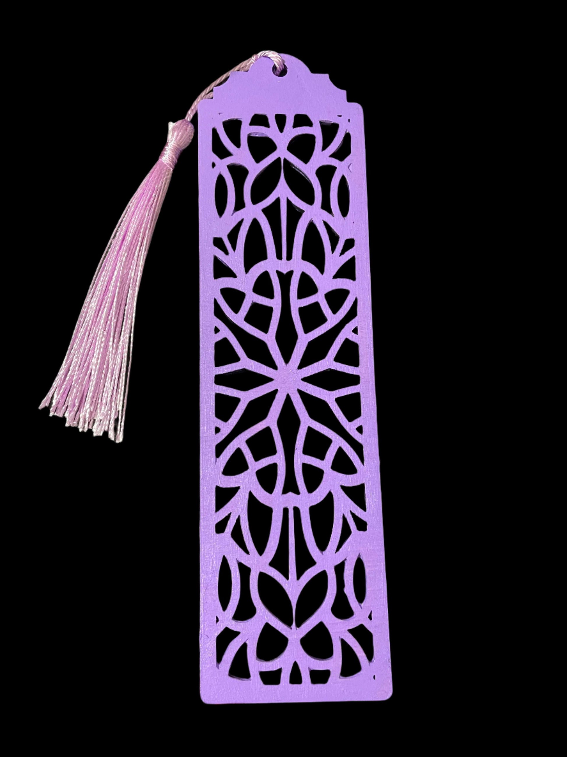 Assorted Mandala Laser engraved Bookmark