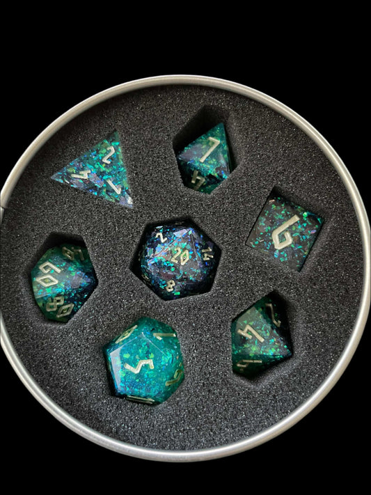 Handmade Set of Role Playing Dice