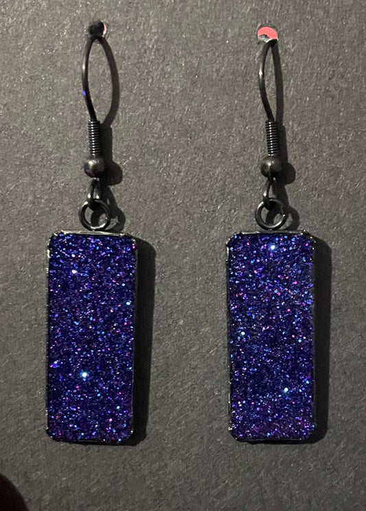 Electric Purple Earrings