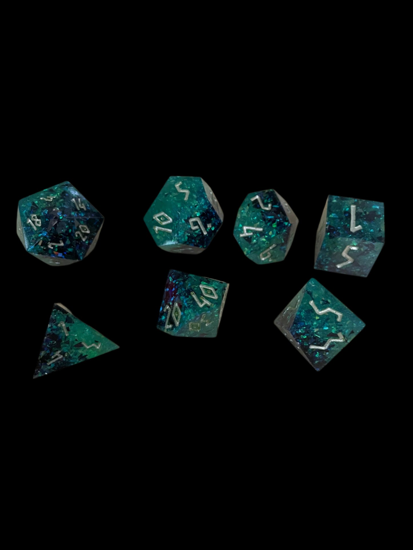 Handmade Set of Role Playing Dice