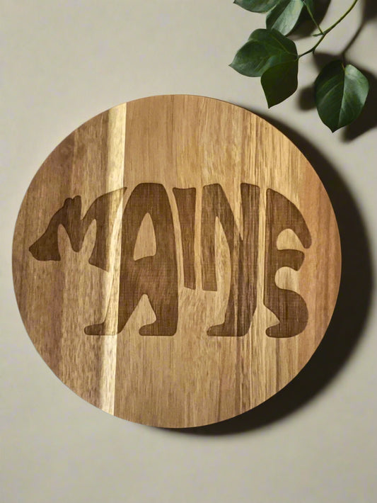 Maine Bear Trivet Coffee