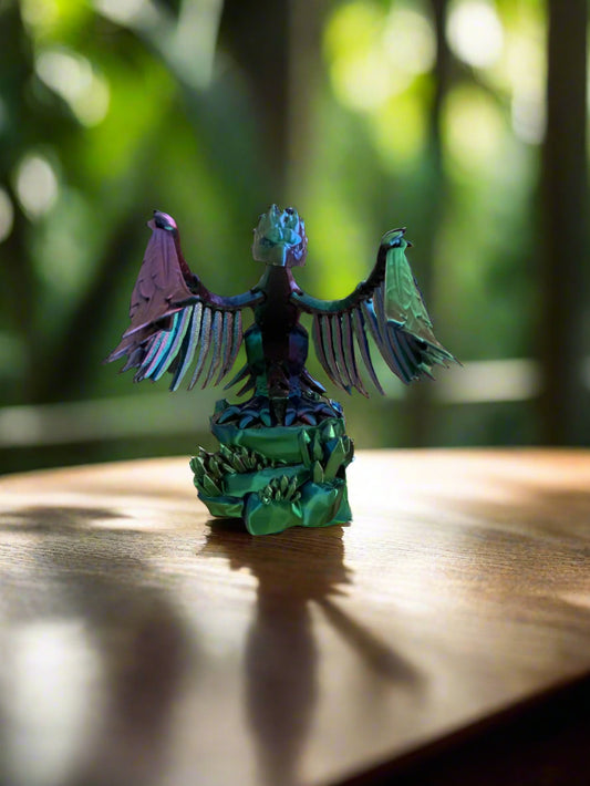 Phoenix on base 3D printed