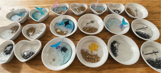 Resin Beach Trinket Dishes