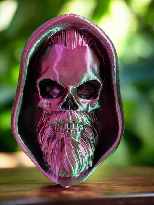 Skull with Hood 3D Printed