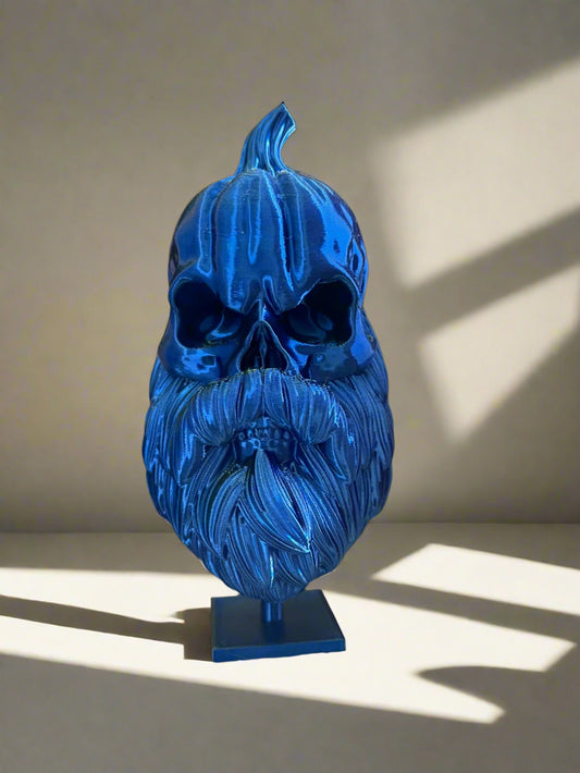 Skull Pumpkin Head 3D printed