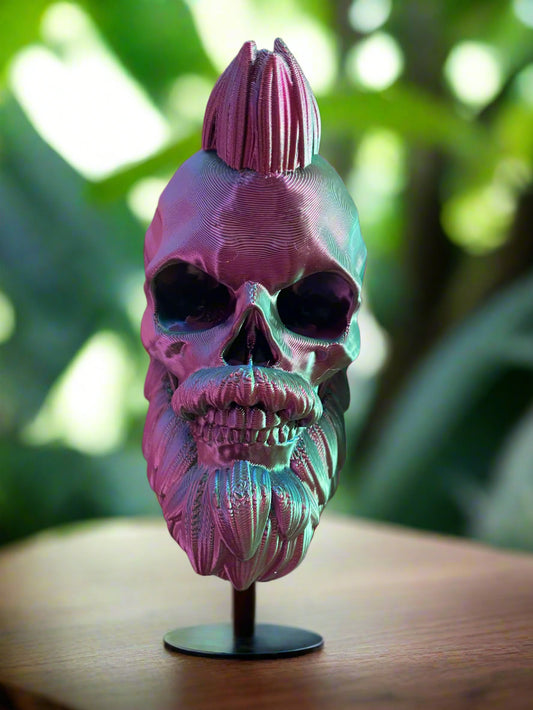 Skull with a Mowhawk