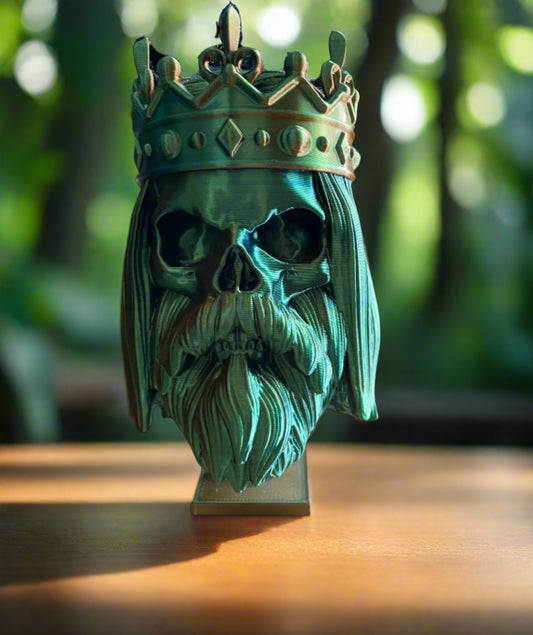 The King 3D Printed green